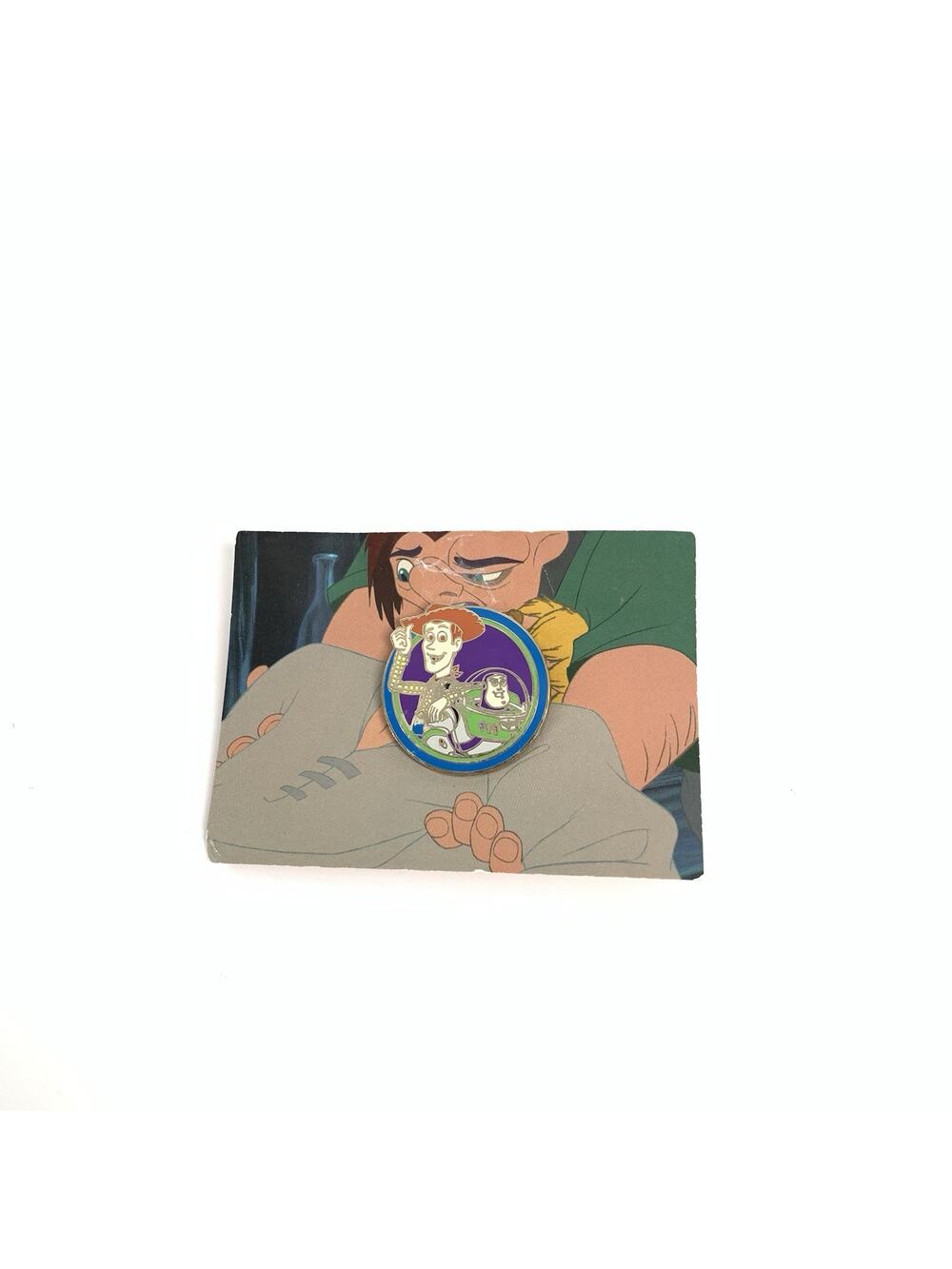 2012 Disney World Pixar Trading Post Buzz Woody Toy Story Circle Collectors Pin